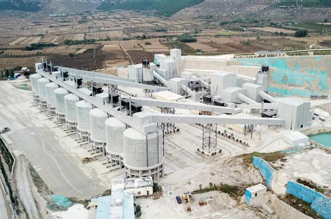 山東達順建材年產(chǎn)四百萬噸砂石的企業(yè)