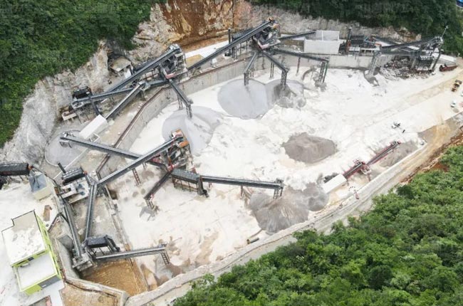 廣西年產(chǎn)300萬(wàn)噸大型機(jī)制砂石生產(chǎn)線