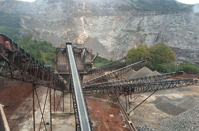 景德鎮(zhèn)時產(chǎn)400噸混凝土砂石骨料生產(chǎn)線