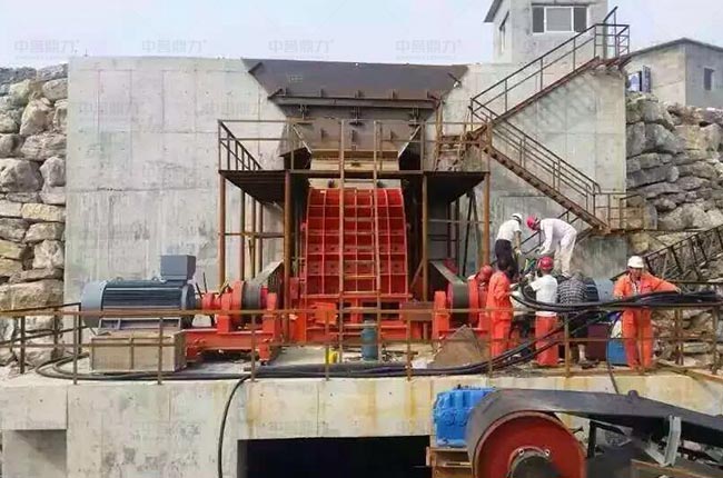 山西呂梁時產千噸碎石生產線