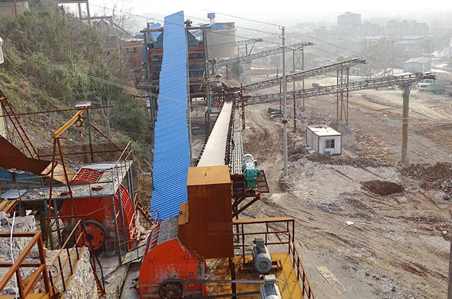 湖北鐵城礦業(yè)日產(chǎn)萬(wàn)噸砂石加工生產(chǎn)線