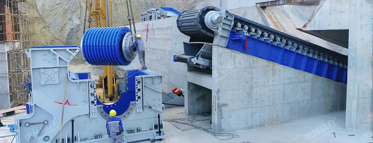 河南濟(jì)源年產(chǎn)1000萬噸鵝卵石制砂項目
