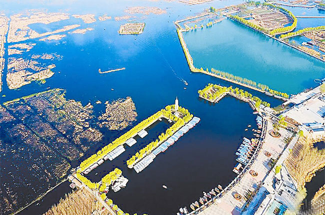 雄安新區(qū)俯視圖