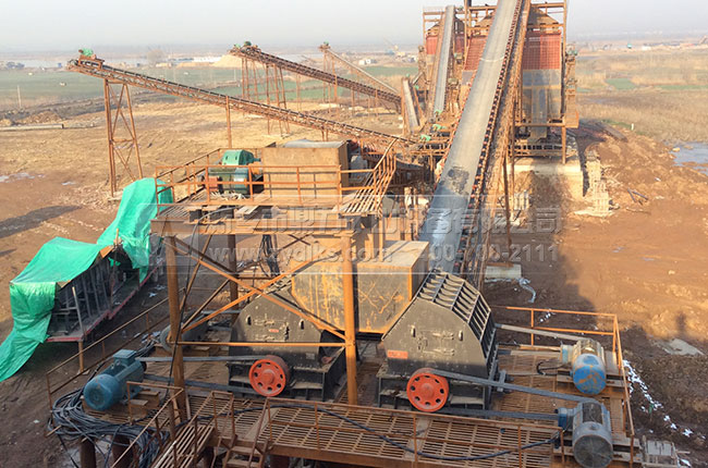 錘式破碎機應用