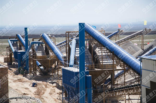 寧夏長城石料廠砂石生產(chǎn)線 寧夏長城石料廠砂石生產(chǎn)線