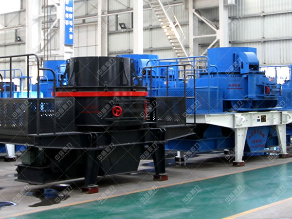 石頭制砂機(jī)實拍圖展示4