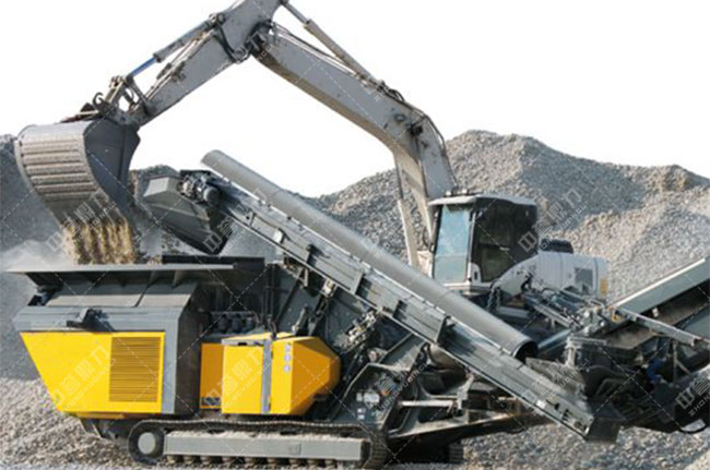 移動(dòng)式破碎機(jī)組成之給料系統(tǒng)