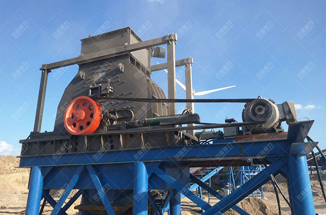 寧夏靈武時(shí)產(chǎn)200噸砂石生產(chǎn)線現(xiàn)場案例展示2