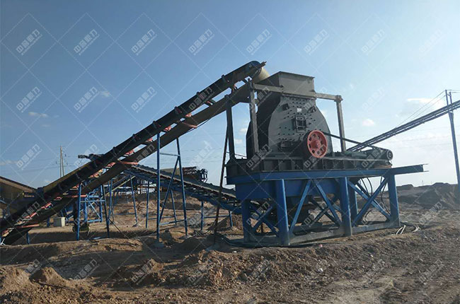 寧夏靈武時(shí)產(chǎn)200噸砂石生產(chǎn)線現(xiàn)場案例展示6