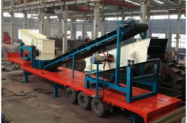 移動(dòng)式破碎機(jī)種類