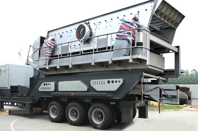 小型移動振動篩