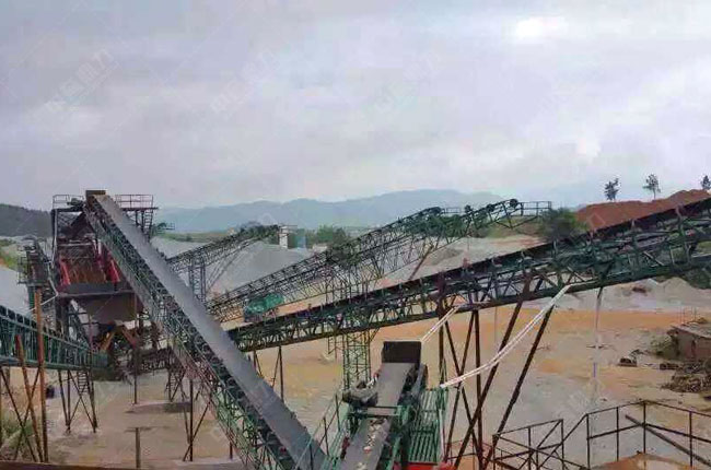 江西萍鄉(xiāng)時(shí)產(chǎn)800-1000噸石料生產(chǎn)線(xiàn)