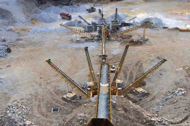 江西南昌時產(chǎn)300噸骨料生產(chǎn)線