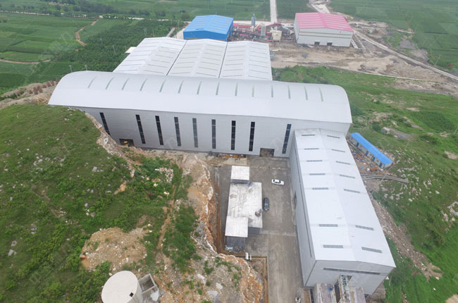 河北武安白沙時產3000噸砂石生產線