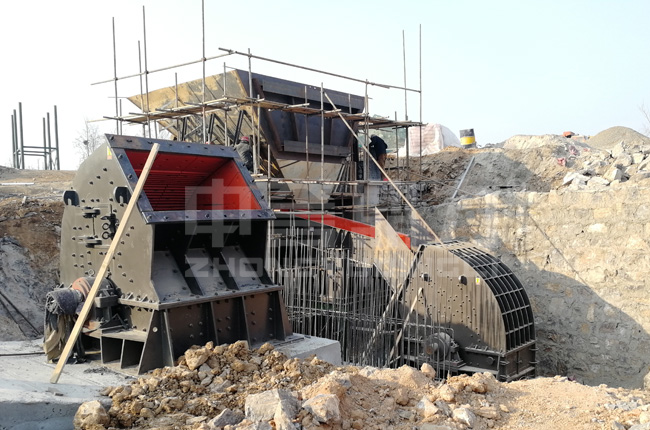 河南登封銀建材時產(chǎn)600噸砂石生產(chǎn)線