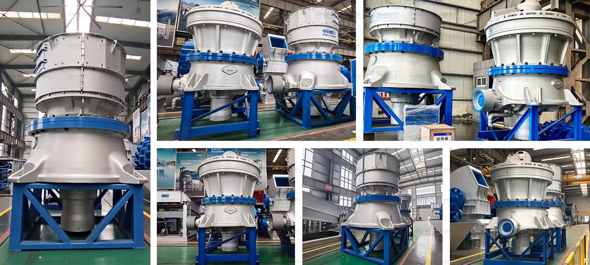 圓錐破碎機(jī)型號發(fā)貨現(xiàn)場